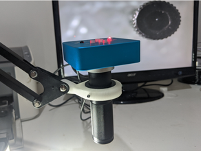 Mikroskop Kamera artikuliert Arm Adapter 3d print model - Mito3D