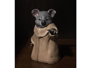 bebé Koda 1440 hacedores estrella guerras parodia coala 3d print model - Mito3D