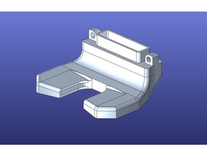 convogliatore aria doppio laterale ventola 40x40 - double air conveyor fan duct geeetech a10 3d print model - Mito3D