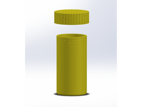 garrafa v621 boné comprimido 3d print model - Mito3D