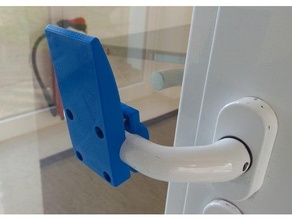 hands-free arm door opener 3d print model - Mito3D