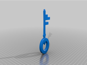 legend zelda skyward sword small key pen 3d print model - Mito3D