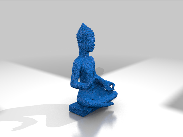 tailandese seduto buddha 10th ce 3D print model - Mito3D