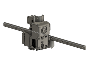 Hemera filament capteur monter railcore 3d print model - Mito3D