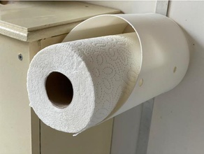 paper towel holder 3d print model - Mito3D