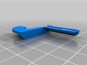 shelving wall hook wire 3d print model - Mito3D