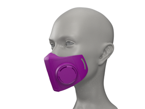 maschera nanohack coronavirus covid 19 facecoveringchallenge 3d print model - Mito3D