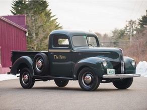 vado f 100 pick up 1940 1930s 1940s americano coche vehiculo f100 perla puerto recoger us Ejército Estados Unidos ww2 3d print model - Mito3D