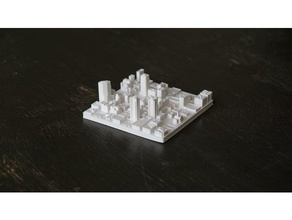 worth skyline 3d print model - Mito3D