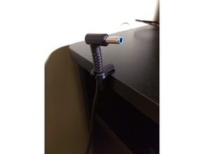 desk cord holder 3d print model - Mito3D