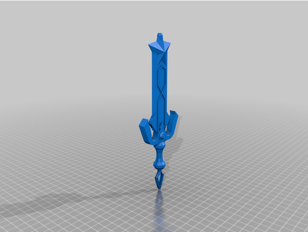 fantasy sword pen 3D print model - Mito3D
