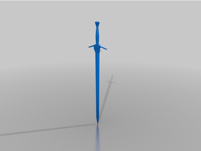 witcher sword netflix version 3d print model - Mito3D