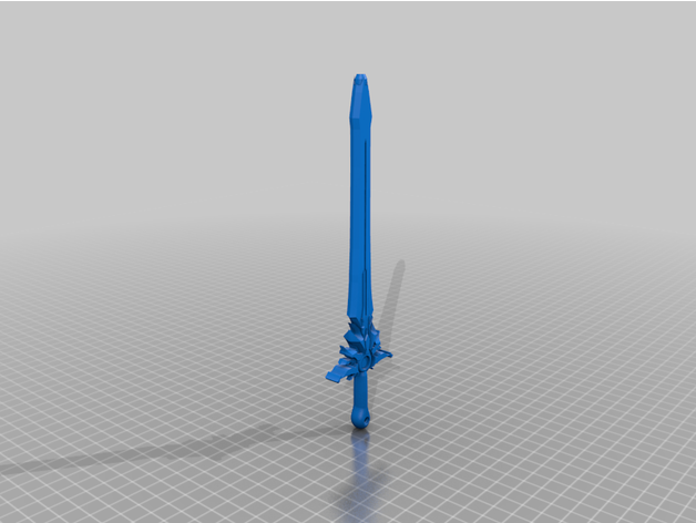 Diablo Israel Schwert Stift 3D print model - Mito3D