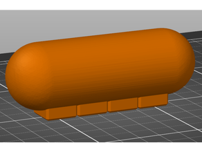 printablok Ponton Boot Auftrieb schwimmfähig schweben schwebend 3d print model - Mito3D