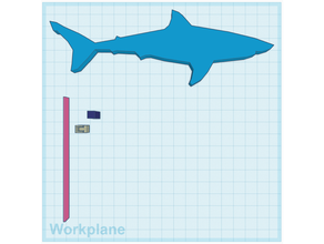 mafsallı Köpekbalığı tinkercad takım 3d print model - Mito3D