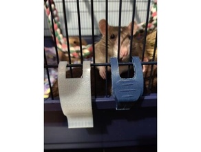 rat cage clip rats 3d print model - Mito3D