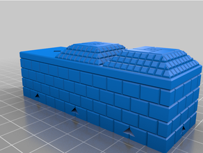 maya cubes entrée 3d print model - Mito3D