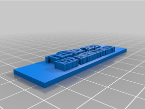 Amérique génial keytag atout 3d print model - Mito3D
