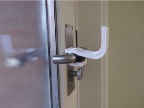 universal handsfree door opener covid-19 handle 3d print model - Mito3D
