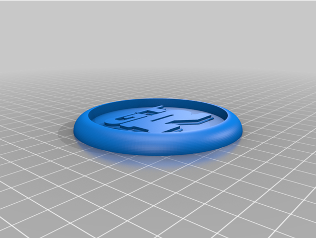 médaillon RTM 3D print model - Mito3D