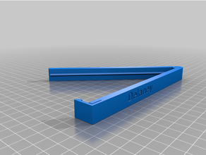 delaney bag clip customized 3d print model - Mito3D