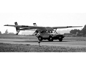 Cra Carpintero volador vado caballo pinto avión coche vehiculo modelo 3d print model - Mito3D