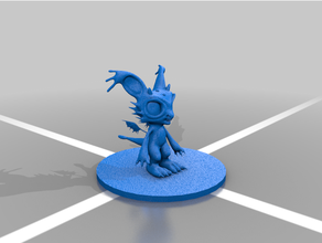 exode dragons mascotte 3d print model - Mito3D