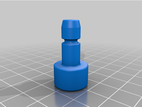 reduced barrier ac hose plug burgaflex 3d print model - Mito3D