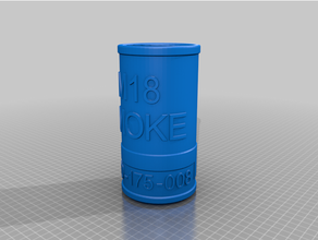 pubg el bombası Fincan özel 3d print model - Mito3D