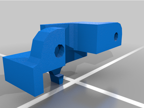 Realität Extruder Halterung flexibel Filamente tpe tpu 3d print model - Mito3D