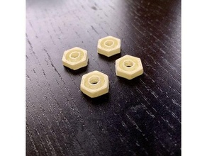 ender 3 pro bed spring screw locking nuts - aka lock screws springs 3d print model - Mito3D