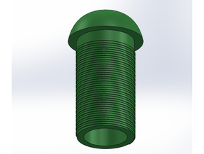 pipe hole cap v12 3d print model - Mito3D