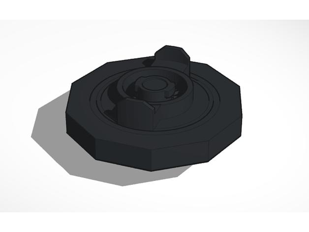 decta chauffeur Beyblade éclater 3D print model - Mito3D