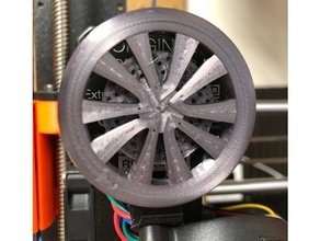 extruder motor visualizer tesla model 3 performance wheel prusa i3 mk3 3d print model - Mito3D