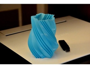 vase 148 v1 container pencil holder spiral 3d print model - Mito3D