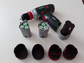 parkside einhell drill 12v battery accumulator accumulators screwdriver status 3d print model - Mito3D