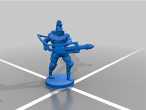 laser weilding mutante 40k genestealer culto gsc warhammer 3d print model - Mito3D