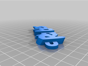 pebbles customized 3d print model - Mito3D