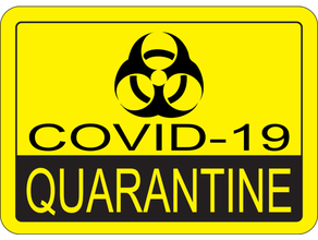 coronavirus warning sign 3d print model - Mito3D