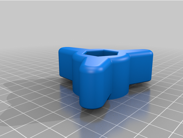 mano mando m12 molette bouton apretón 3D print model - Mito3D