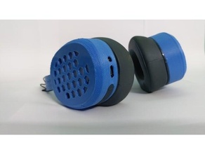 3d printed headphones headset 3d print model - Mito3D
