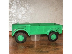 gaz 69 wheel rim gaz69 rc truck rctruck 3d print model - Mito3D