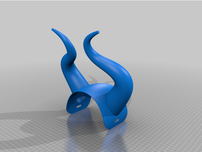 Horn mal bleibe 3d print model - Mito3D