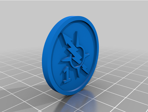 warcry objective tokens - vanguard chamber aos warhammer 3d print model - Mito3D