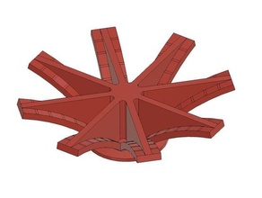 overhang test torture print 3d print model - Mito3D