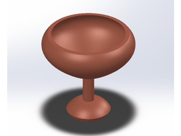 vino tazza v14 bevanda potabile bicchiere 3D print model - Mito3D