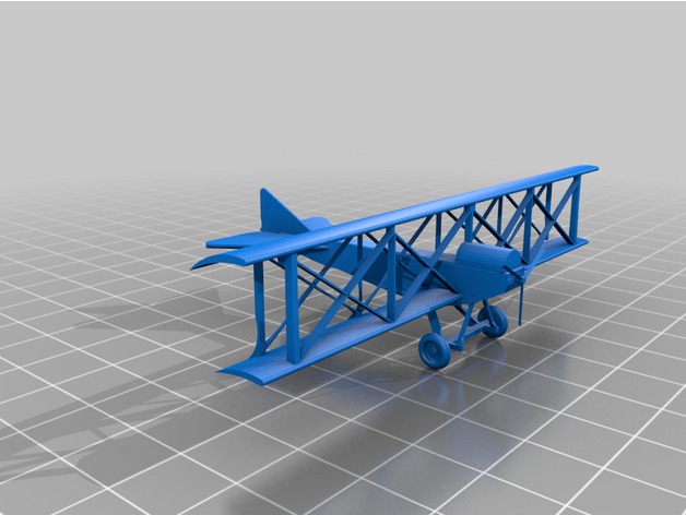avión v1 3D print model - Mito3D