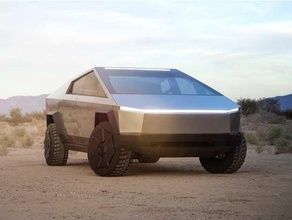 1 10 ölçek Siber kamyon Cybertruck rc araba Tesla 3d print model - Mito3D