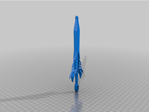 justicar aatrox's sword pen aatrox 3d print model - Mito3D