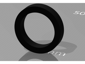 einfach Ring Herr Ringe minimal minimalistisch Minimalring Vereinfachung 3d print model - Mito3D